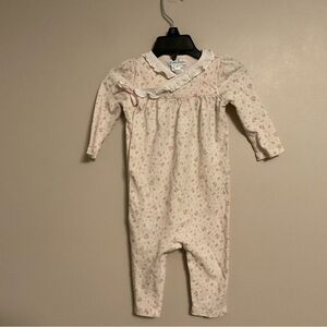 Ralph Lauren pink floral romper 9 month